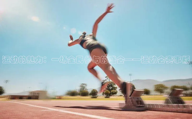 运动的魅力：一场全民参与的盛会——运动会赛事版